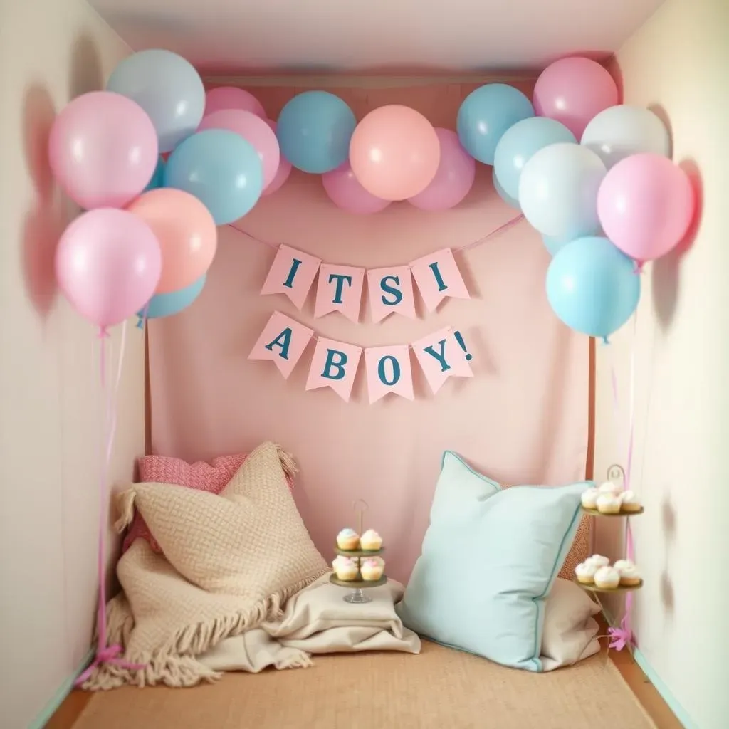 Amazing Gender Reveal Decoration Ideas for Small Spaces