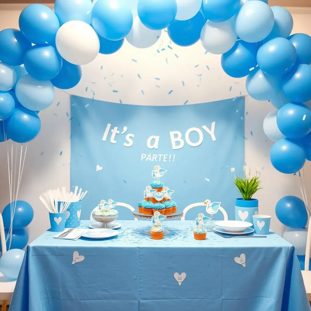 Ultimate Gender Reveal Decorations for Boys