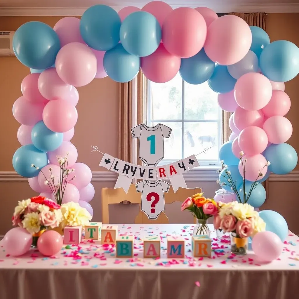 Amazing Gender Reveal Decorations on a Budget