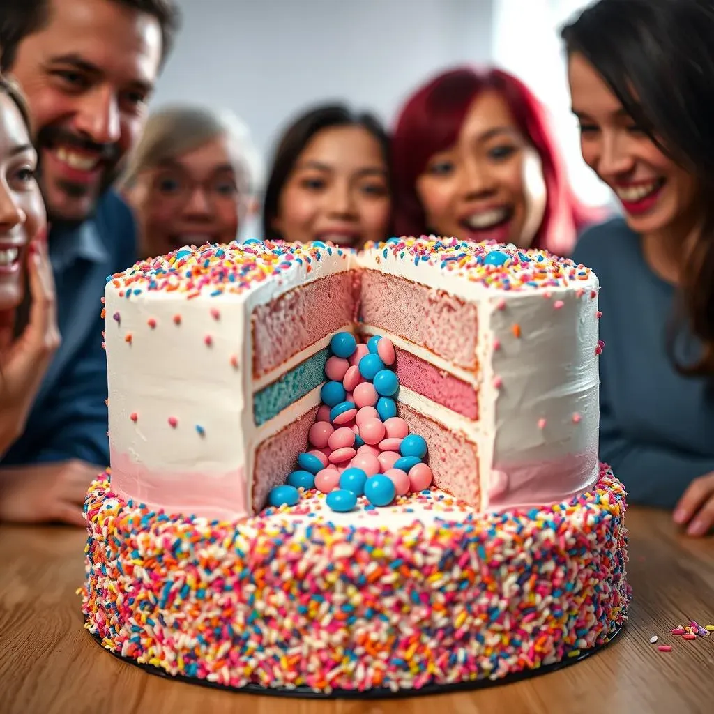 Amazing Gender Reveal Ideas Cakes: Sweet Baby News!