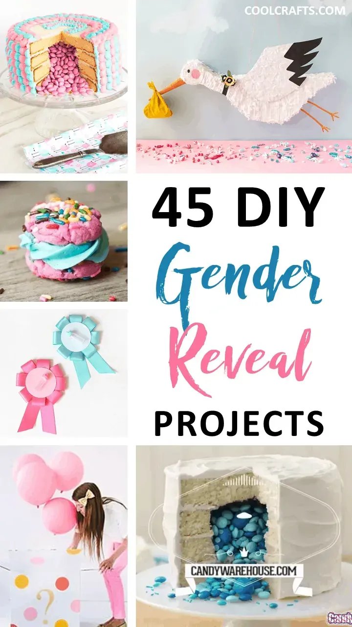 Best gender reveal ideas homemade: Easy, Fun, Unique