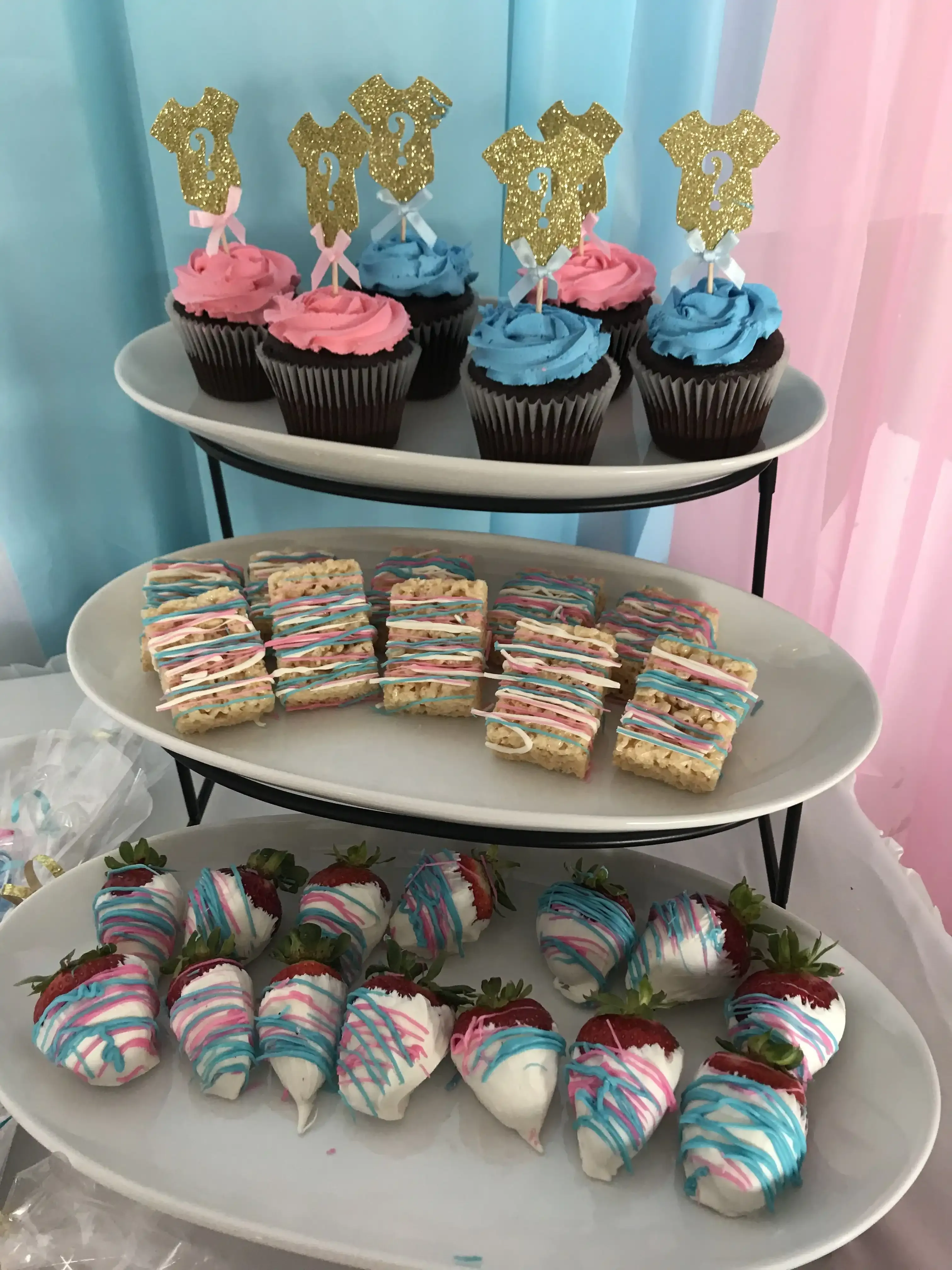 Perfect gender reveal party dessert ideas