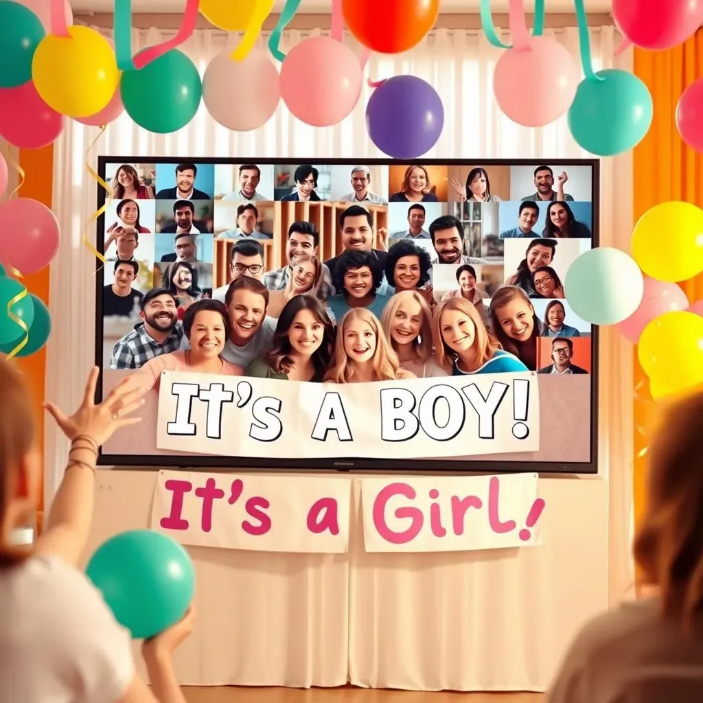 Ultimate Gender Reveal Party Virtual Ideas