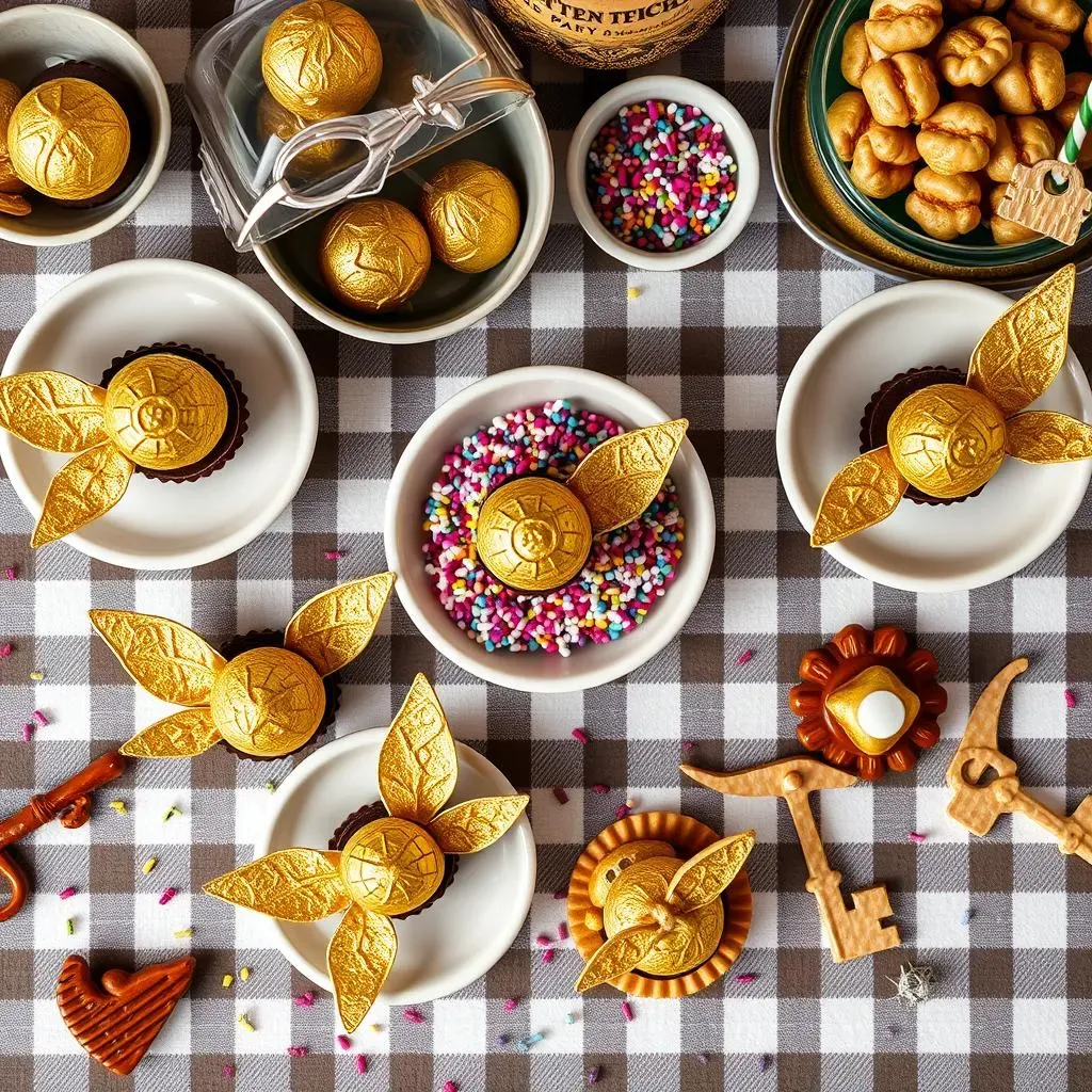 Golden Snitch Treats and Other Flying Delights