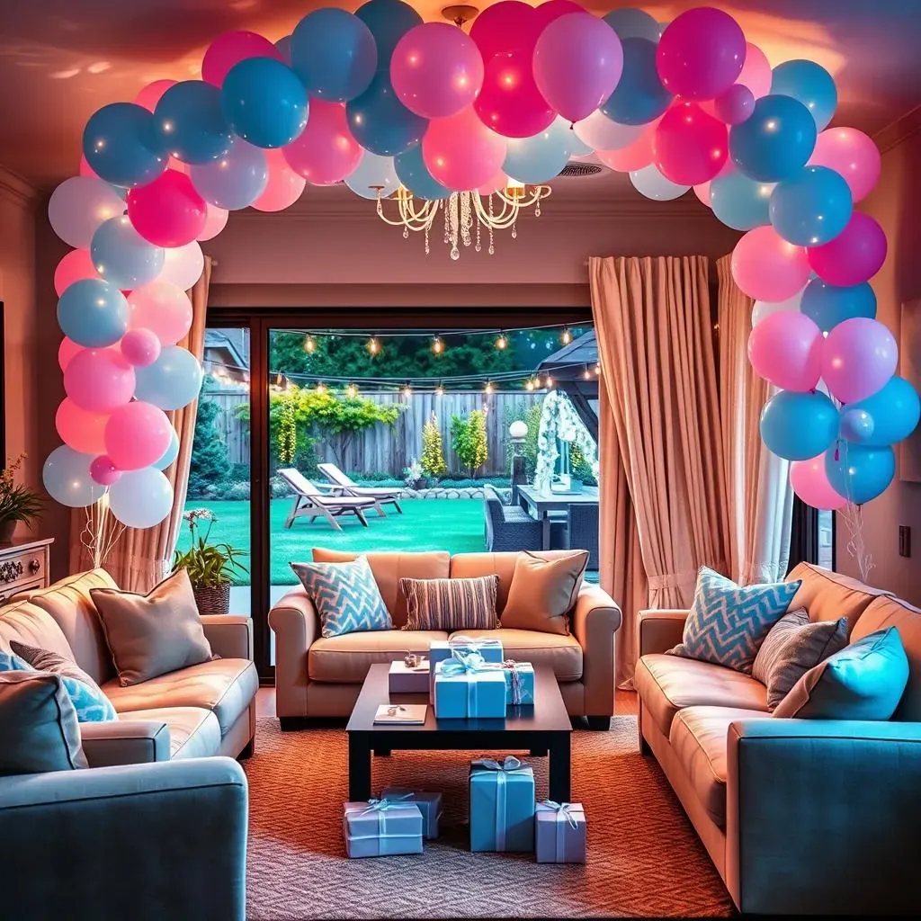 Home Sweet Home: Creative Gender Reveal Party Location Ideas at Your Place