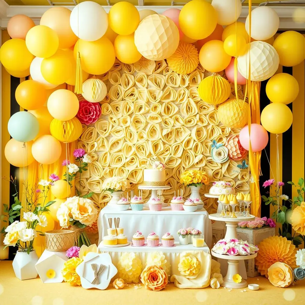Honeycomb & Happiness: Beeutiful Decorations for a Gender Reveal Party