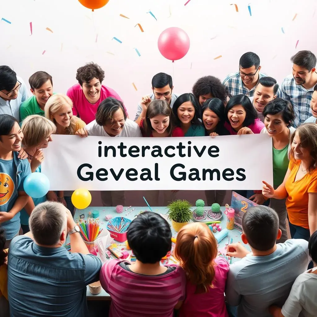 Interactive Gender Reveal Games: Get Everyone Involved