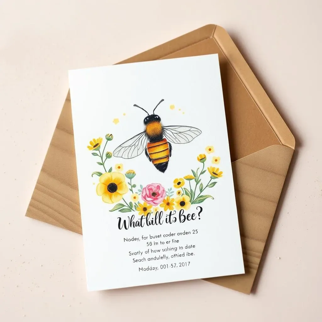 Invitations to Excite: Setting the Scene for Your BeeThemed Gender Reveal