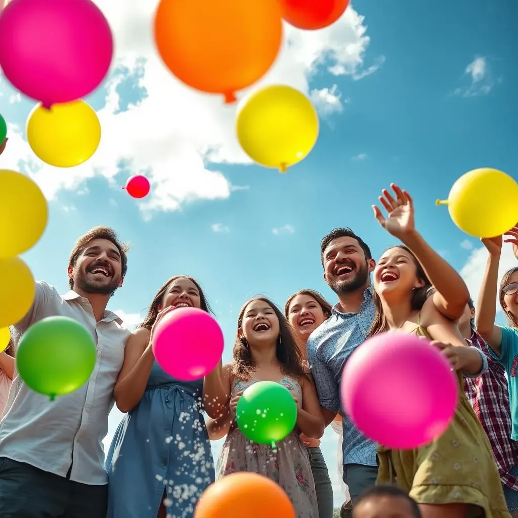 Outdoor Twin Gender Reveal Ideas: Make a Big Splash