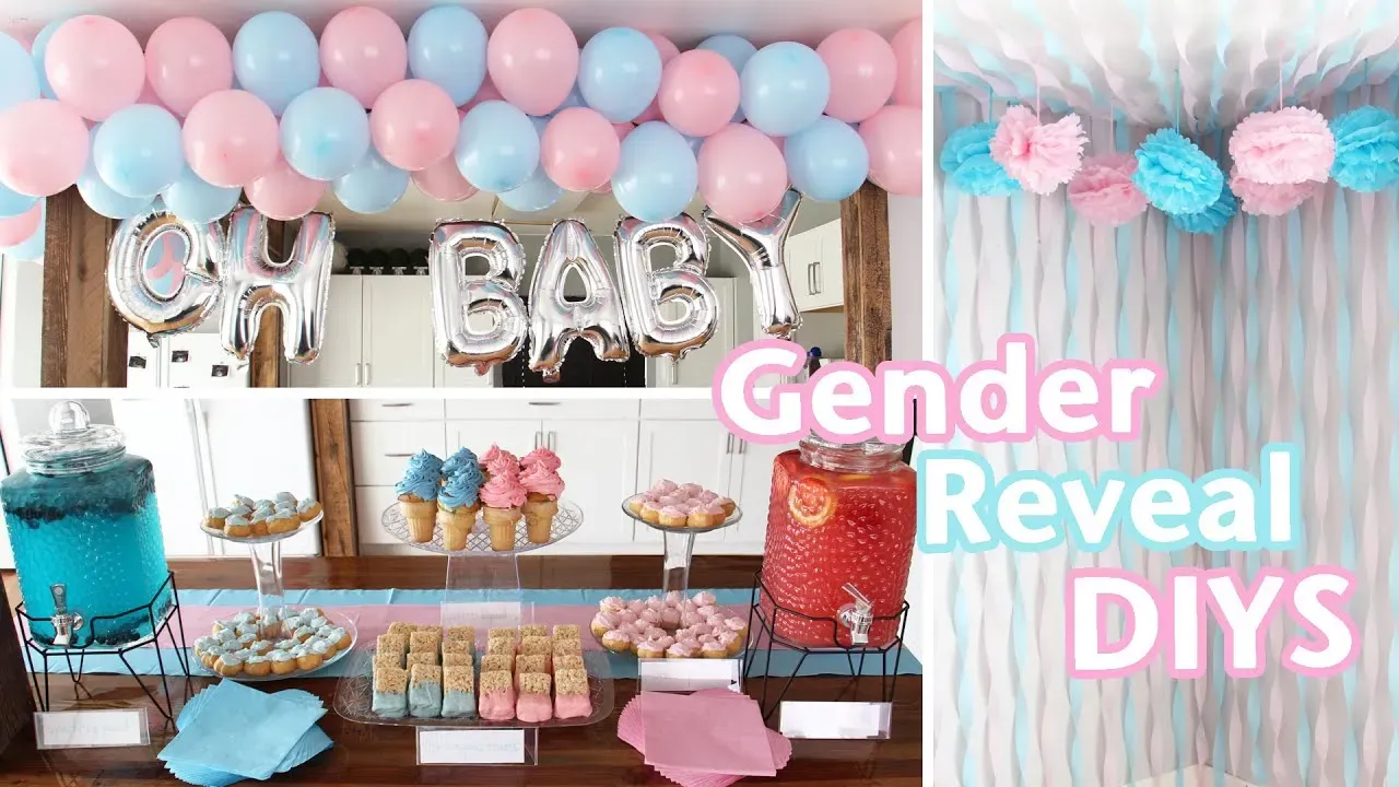 Outdoor vs. Indoor Ideas for Gender Reveal Party Decorations