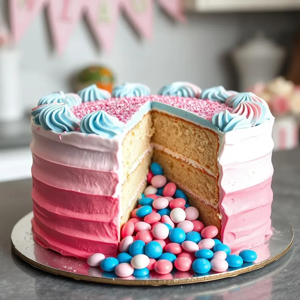 Pink & Blue: Classic Gender Reveal Cake Ideas with a Twist