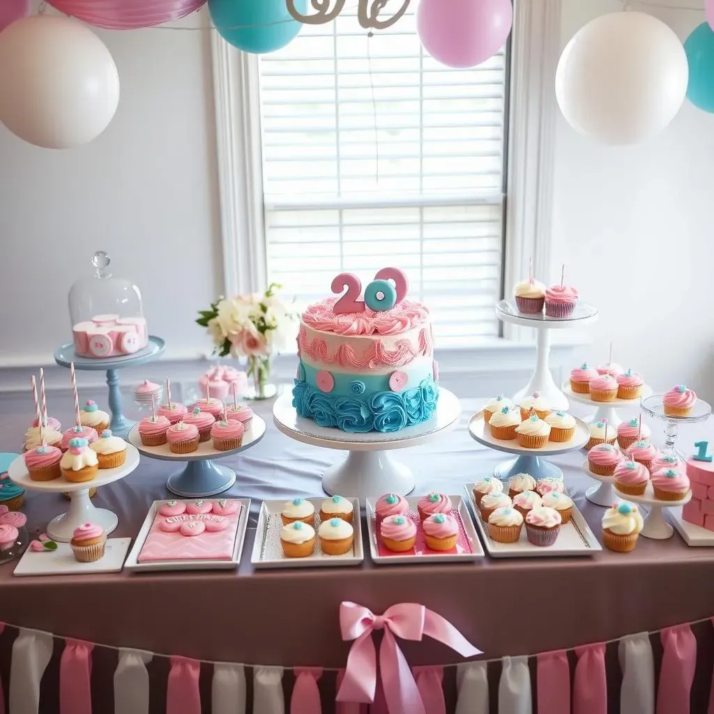 Planning Your Gender Reveal Dessert Table