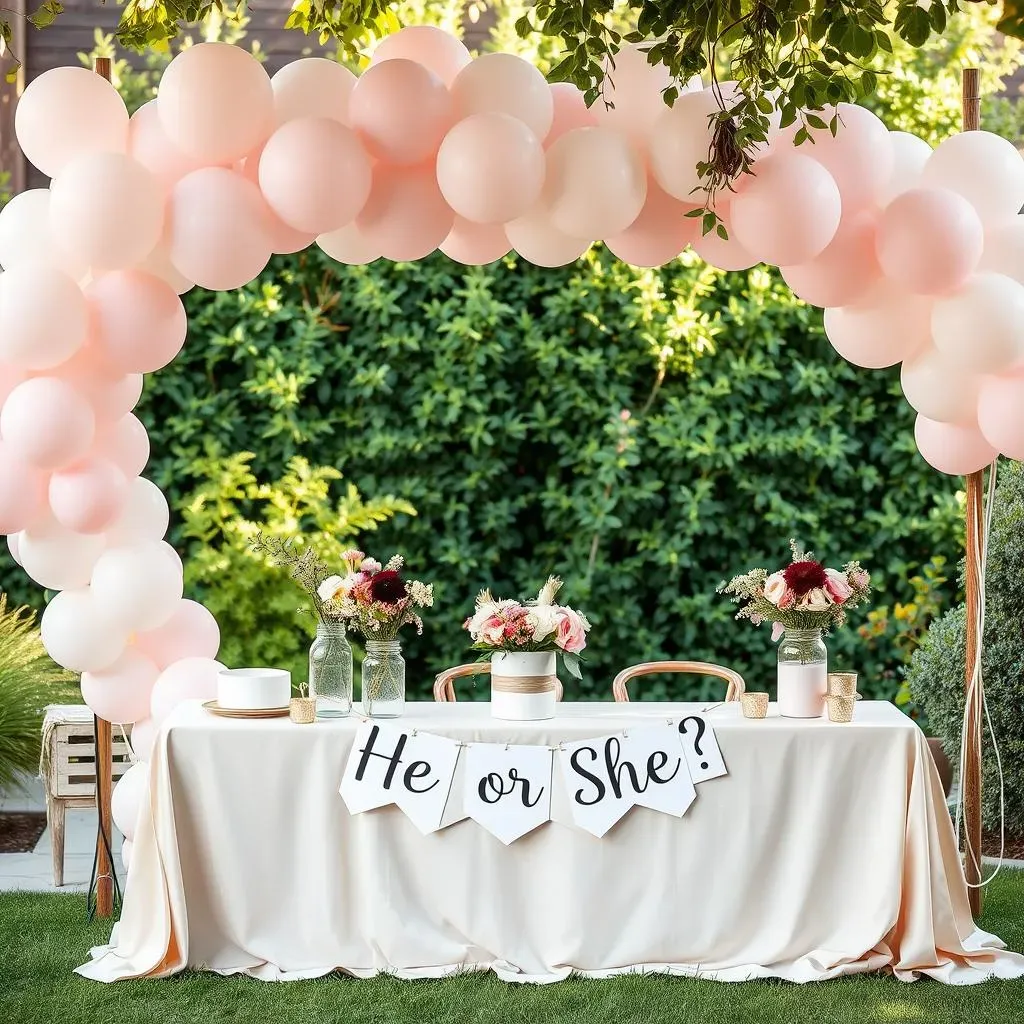 Planning Your Gender Reveal Photoshoot Decorations