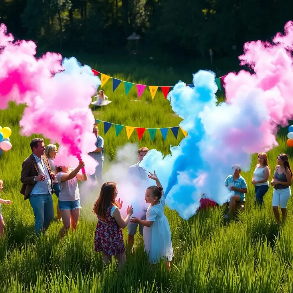 Planning Your Gender Reveal with Smoke Bombs