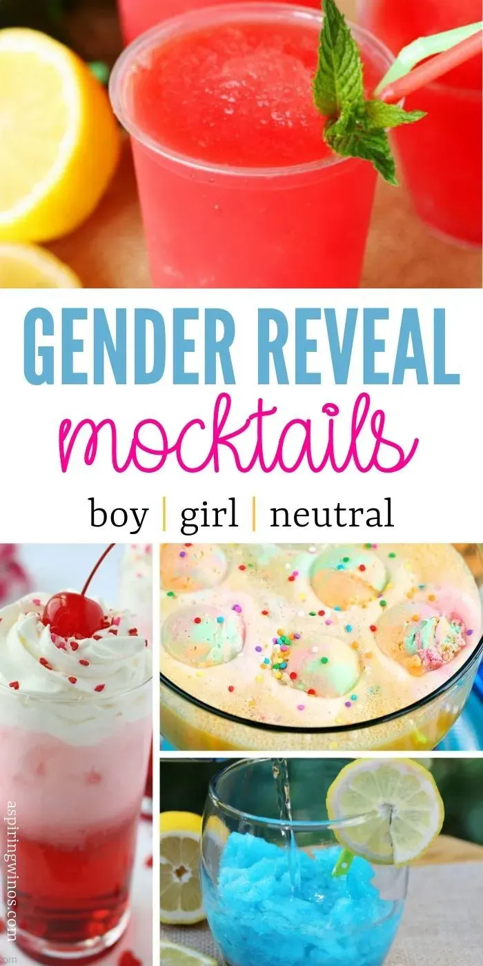 Pretty Pink Gender Reveal Drink Ideas