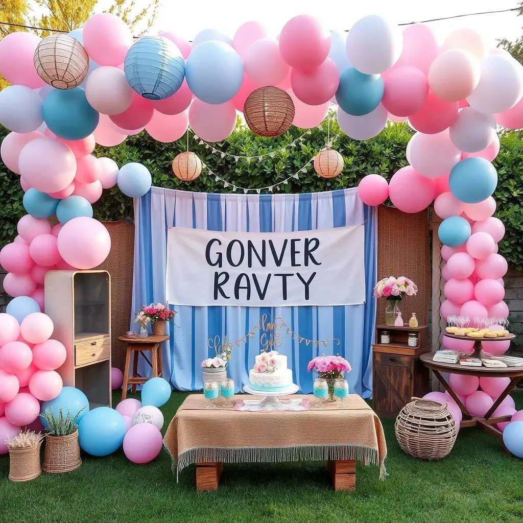 Pulling it all Together: Planning Your Budget Gender Reveal Decorations