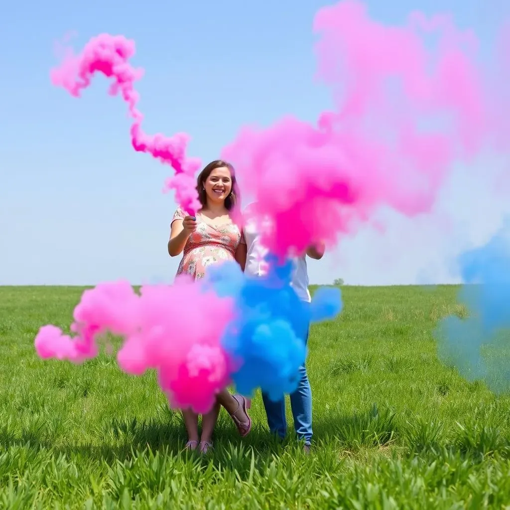 Safety First: How to Use Smoke Bombs for Gender Reveal Photography