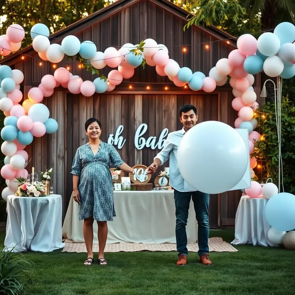 Setting the Scene: Outdoor Gender Reveal Party Decor and Photography