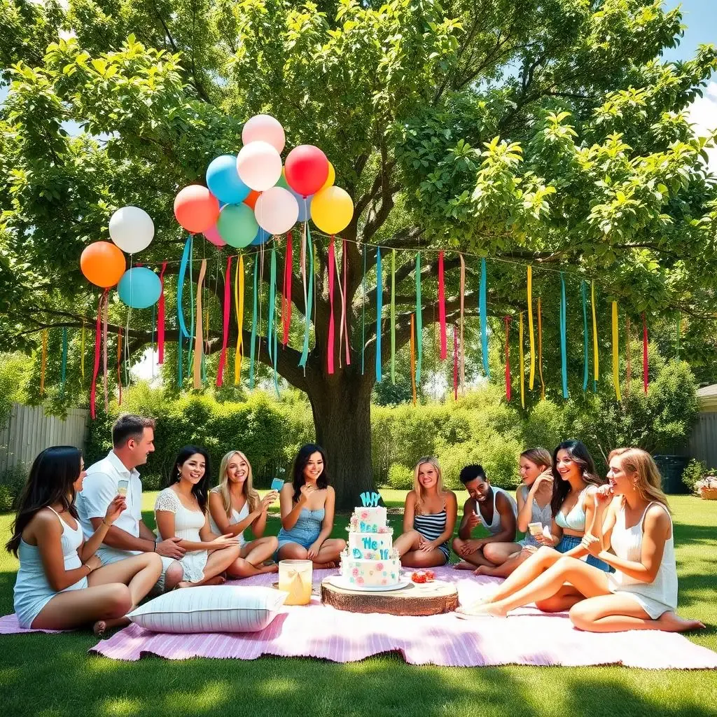 Setting the Scene: Outdoor Gender Reveal Party Ideas