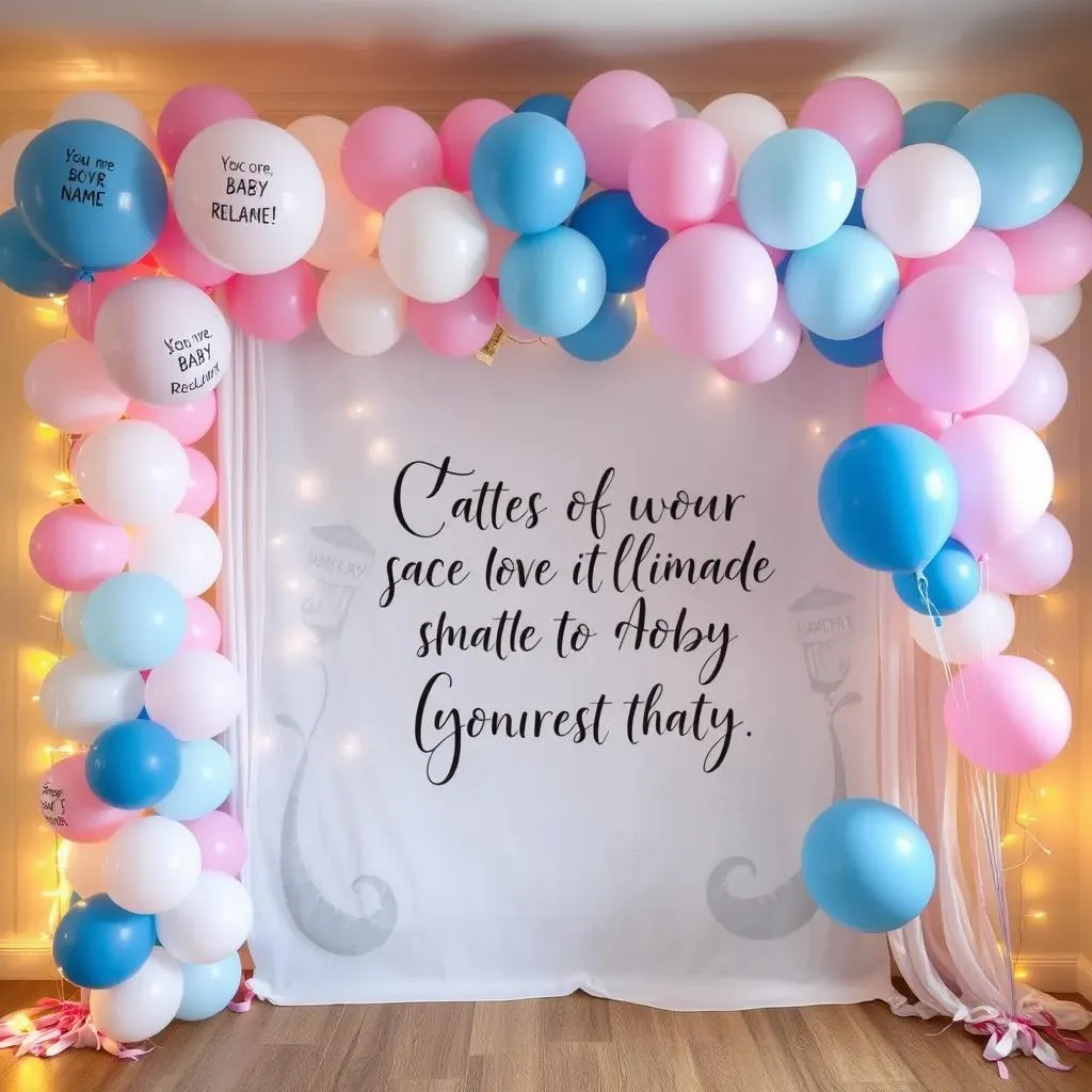 Showstopping Personalized Gender Reveal Decorations: Ideas & Inspiration