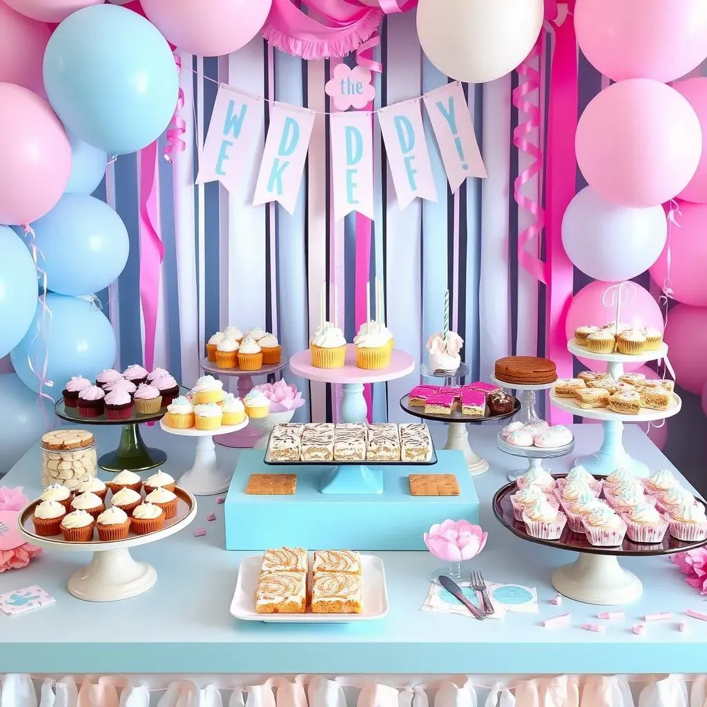 Simple and BudgetFriendly Gender Reveal Cake Alternatives