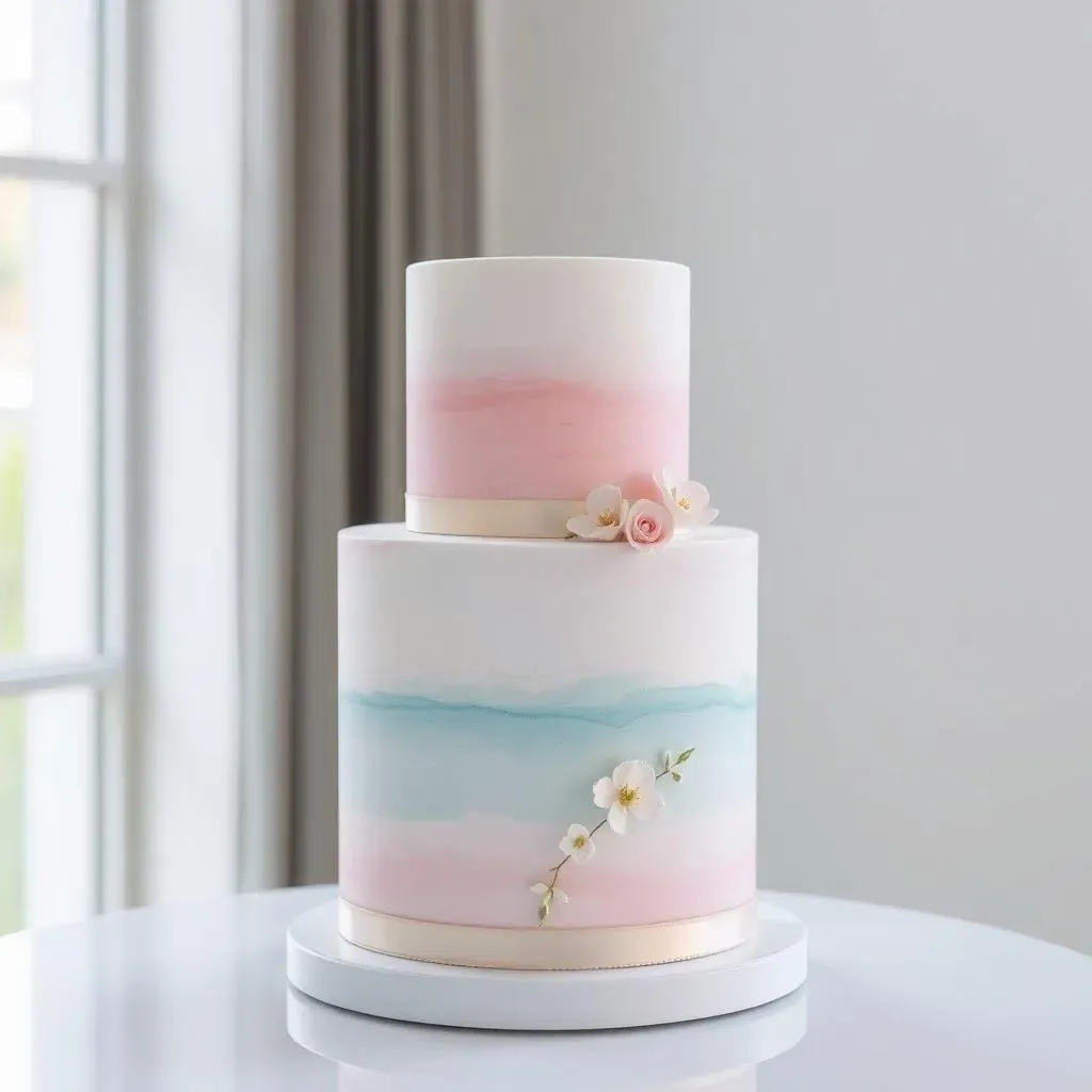 Simple & Elegant Gender Reveal Cakes for Small Gatherings