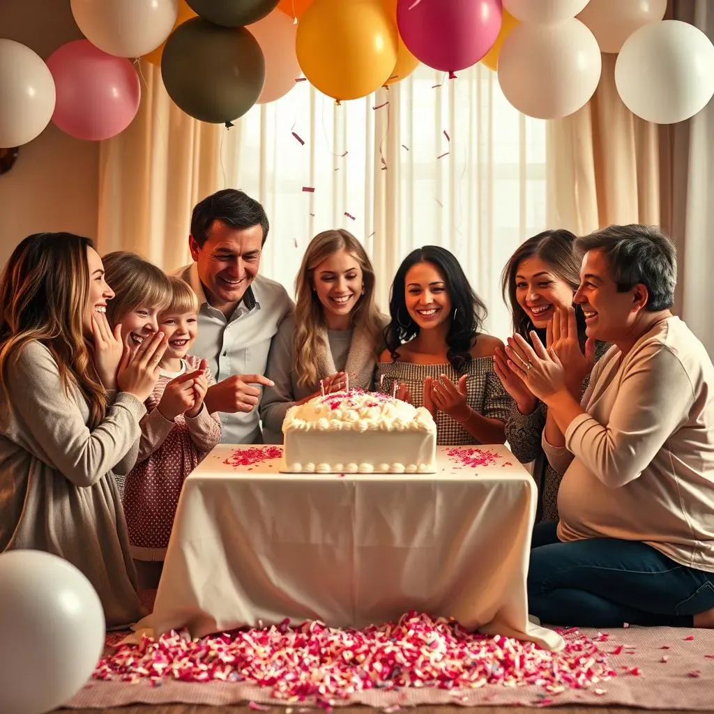 Amazing Simple Gender Reveal Ideas with Family