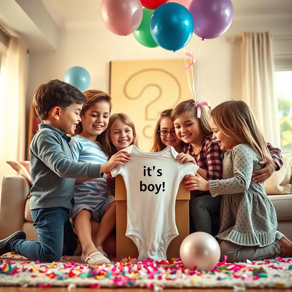 Awesome Simple Gender Reveal Ideas with Siblings