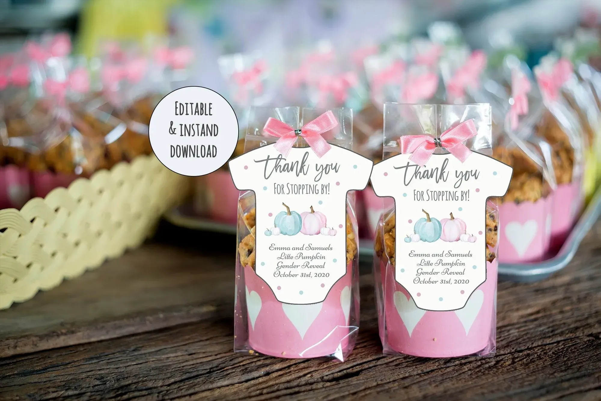 Simple Gender Reveal Party Favors: Brilliant Ideas
