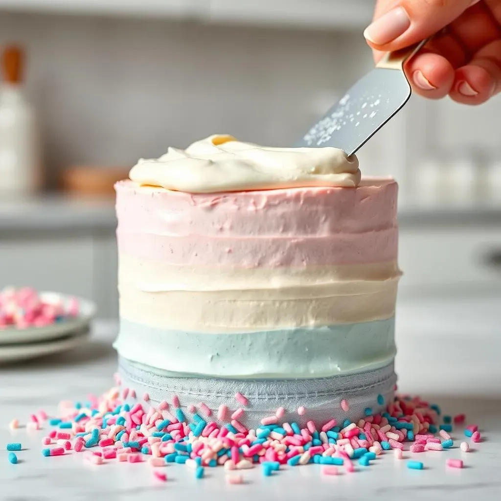 StepbyStep Guide: Assembling and Frosting Your Small Gender Reveal Cake