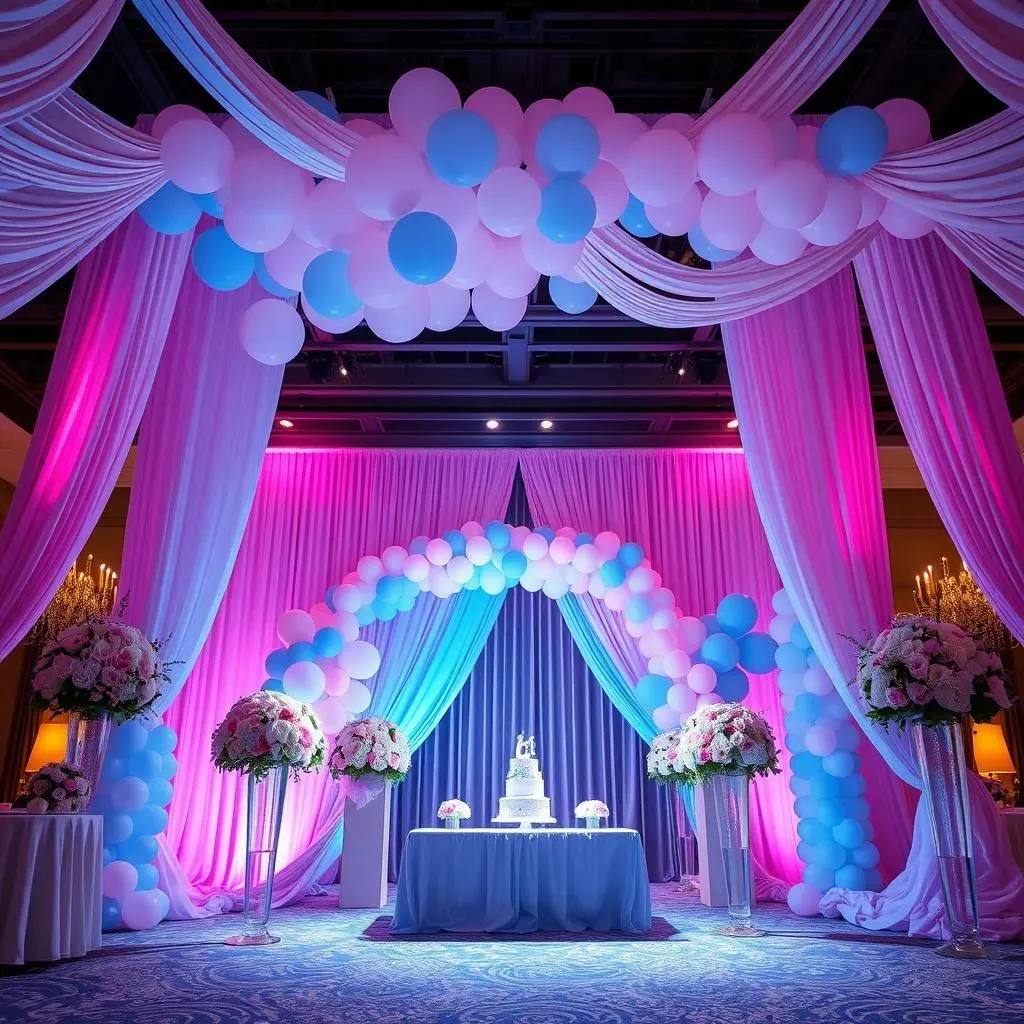 Stunning Gender Reveal Decoration Ideas for Large Venues