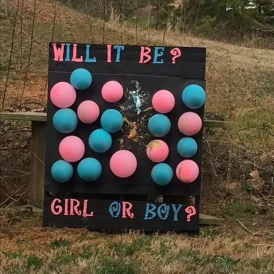 Sweet & Savory: Edible Simple Last Minute Gender Reveal Ideas