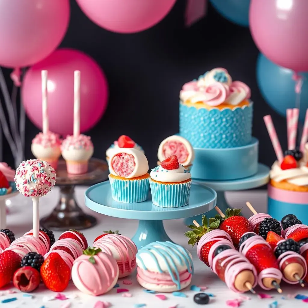 Sweet Surprises: Irresistible Dessert Ideas for Your Gender Reveal Party