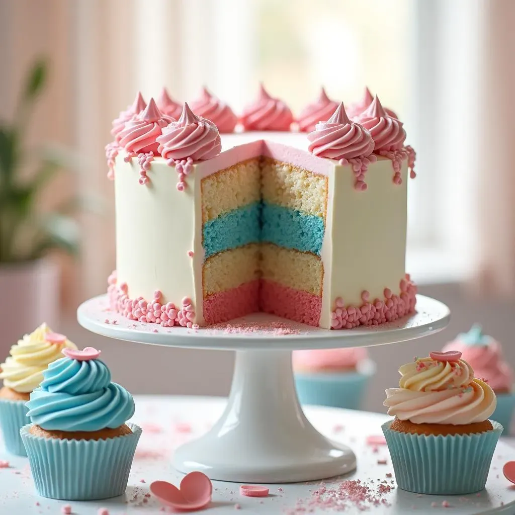 Sweet Treats for a Gender Reveal: Cakes, Cupcakes, and More