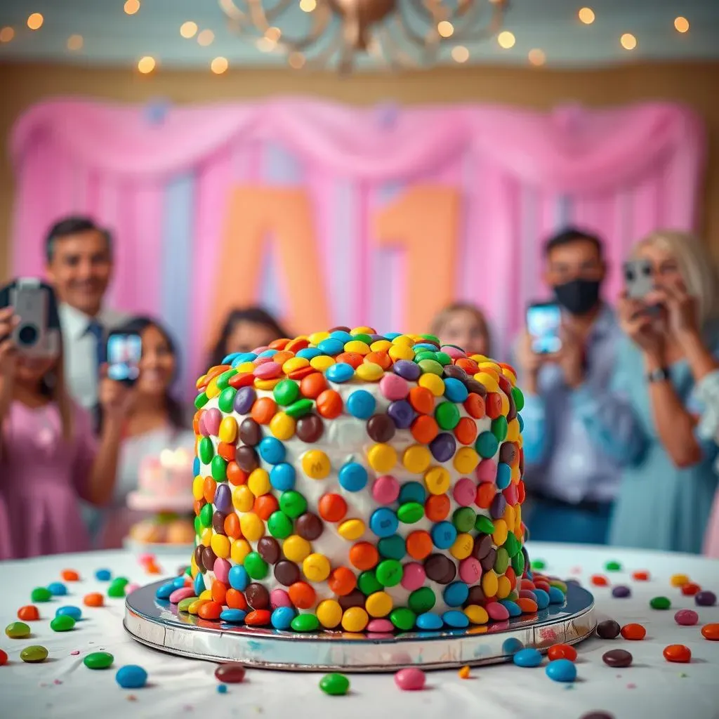 The Big Reveal: Tips for a Memorable M&M Gender Reveal Cake Moment