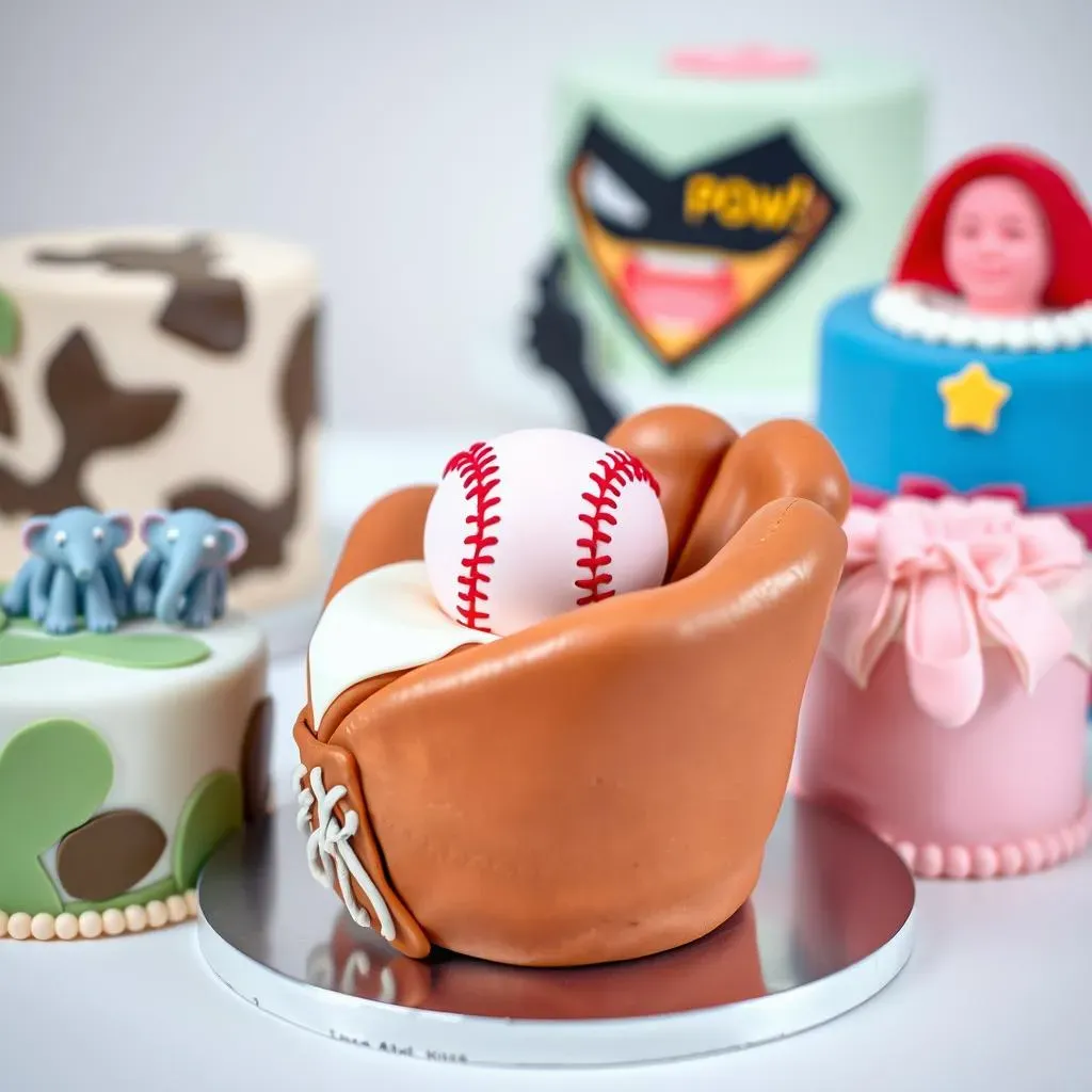 Themed Baby Gender Reveal Cakes: From Ballerinas to Baseball