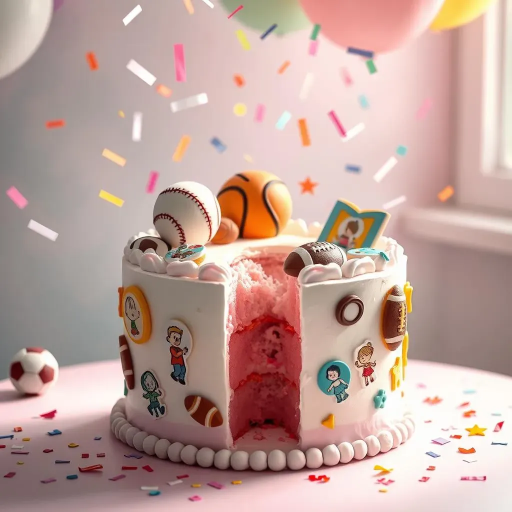Themed Gender Reveal Cakes: From Sports to Storybooks