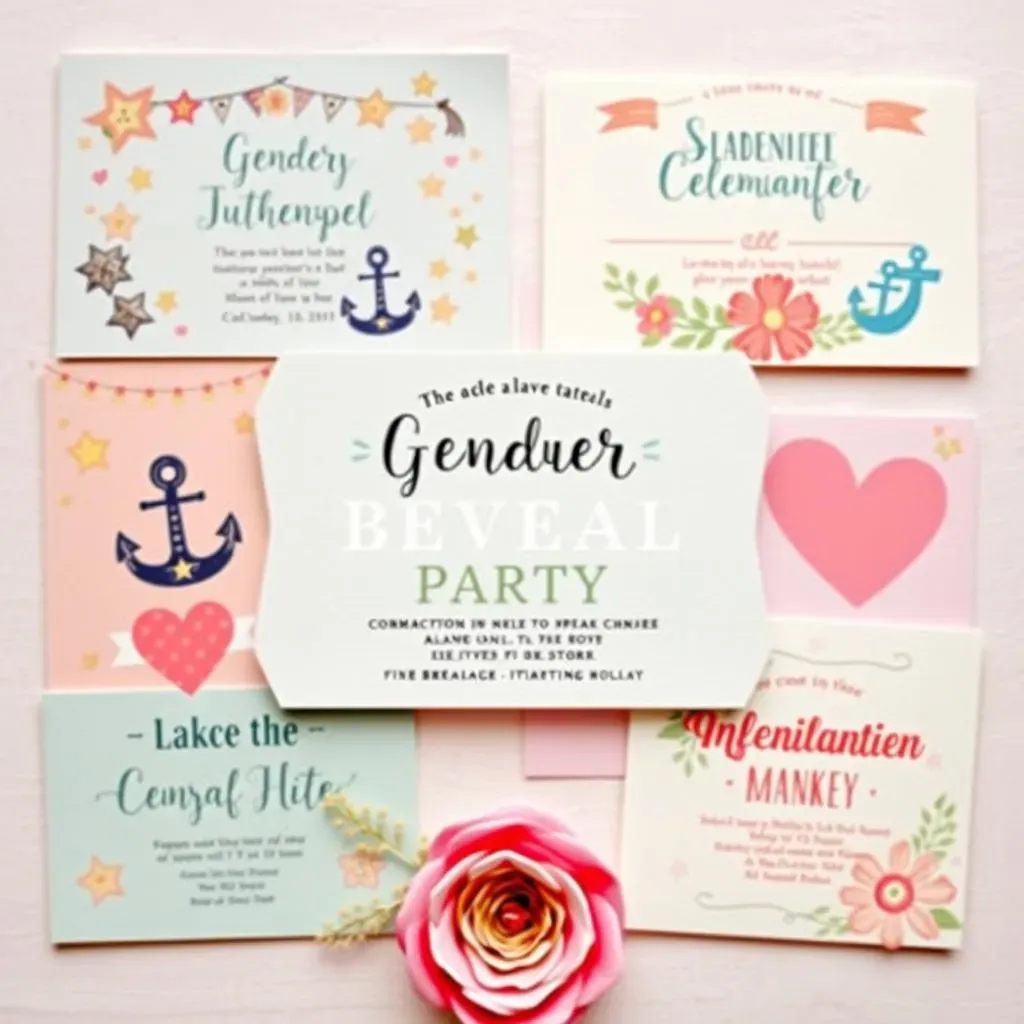 Themed Gender Reveal Party Invitation Ideas: From Rustic to Modern