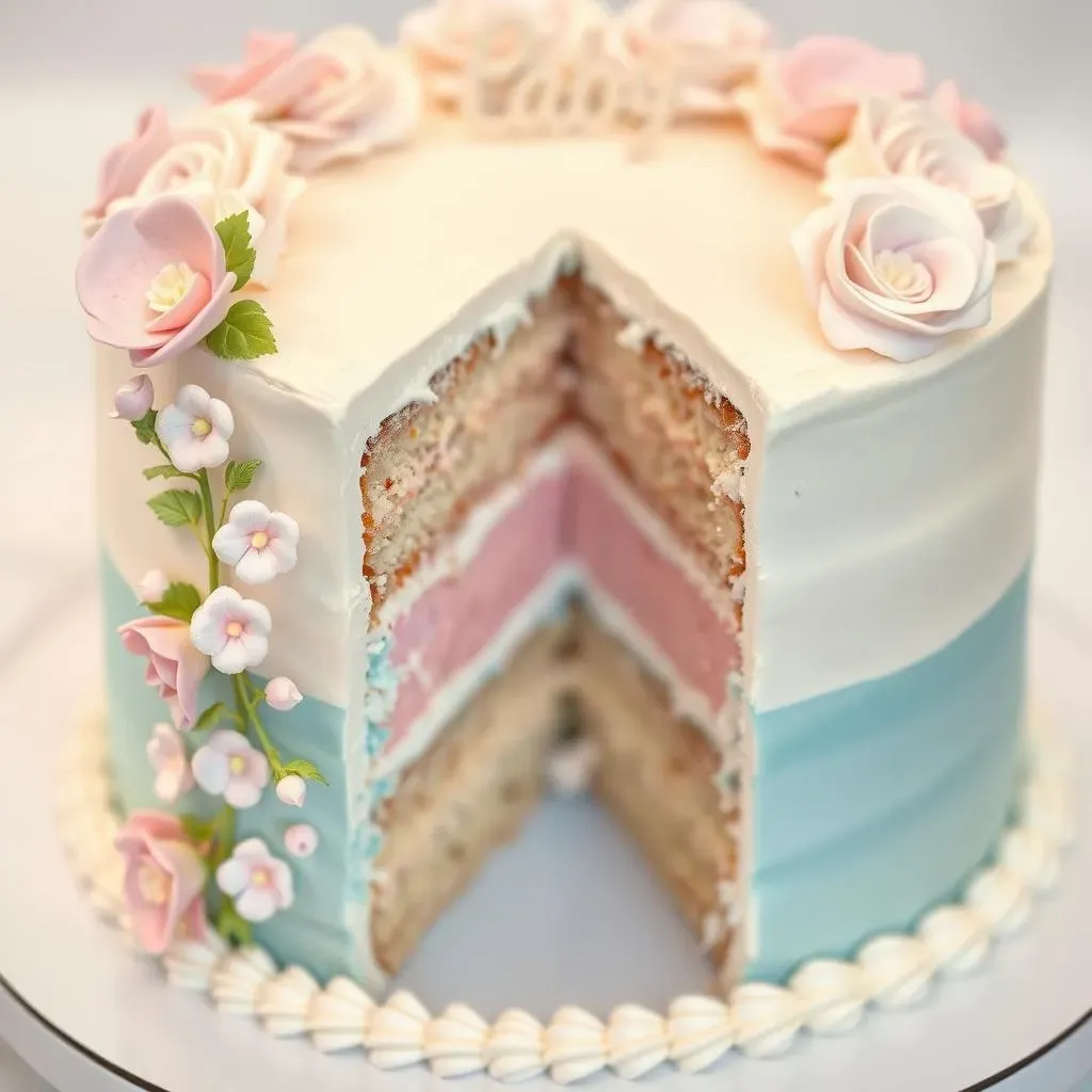 Timeless Treats: Classic Baby Gender Reveal Cake Designs