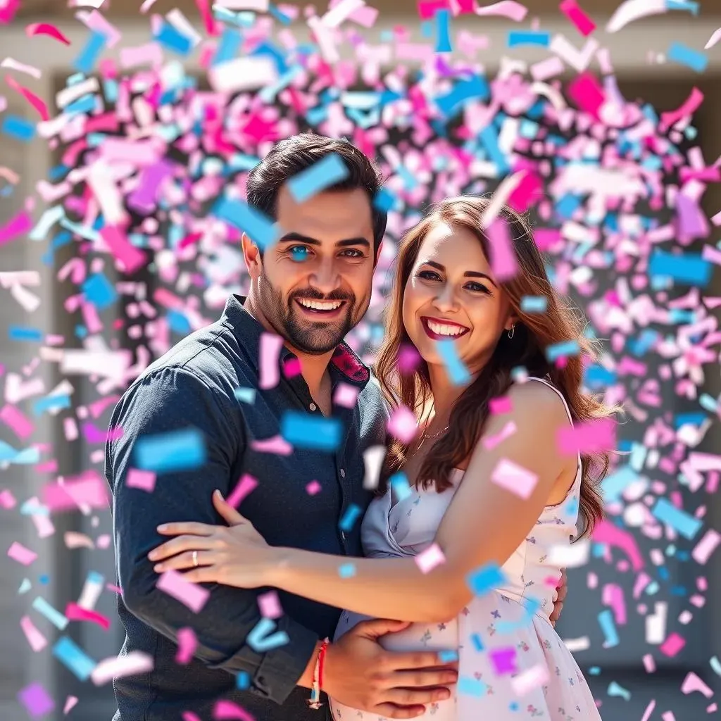 Tips and Tricks for Epic Gender Reveal Photography with Confetti