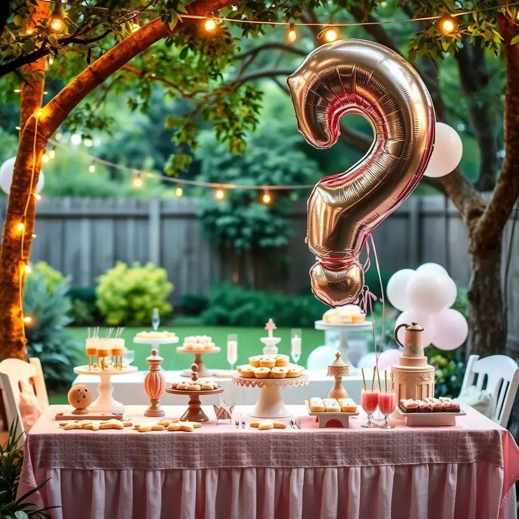 Unique and Themed Backyard Gender Reveal Decorations