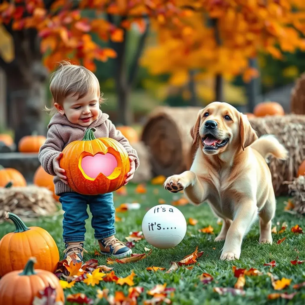 Unique Cute Gender Reveal Ideas for Fall: Involving Siblings & Pets