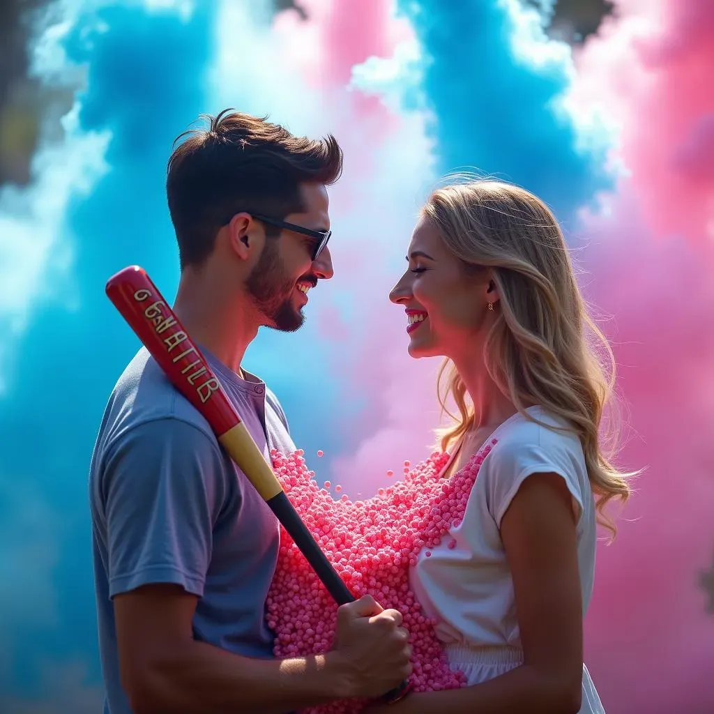 Unique Props and Poses for Gender Reveal Photos