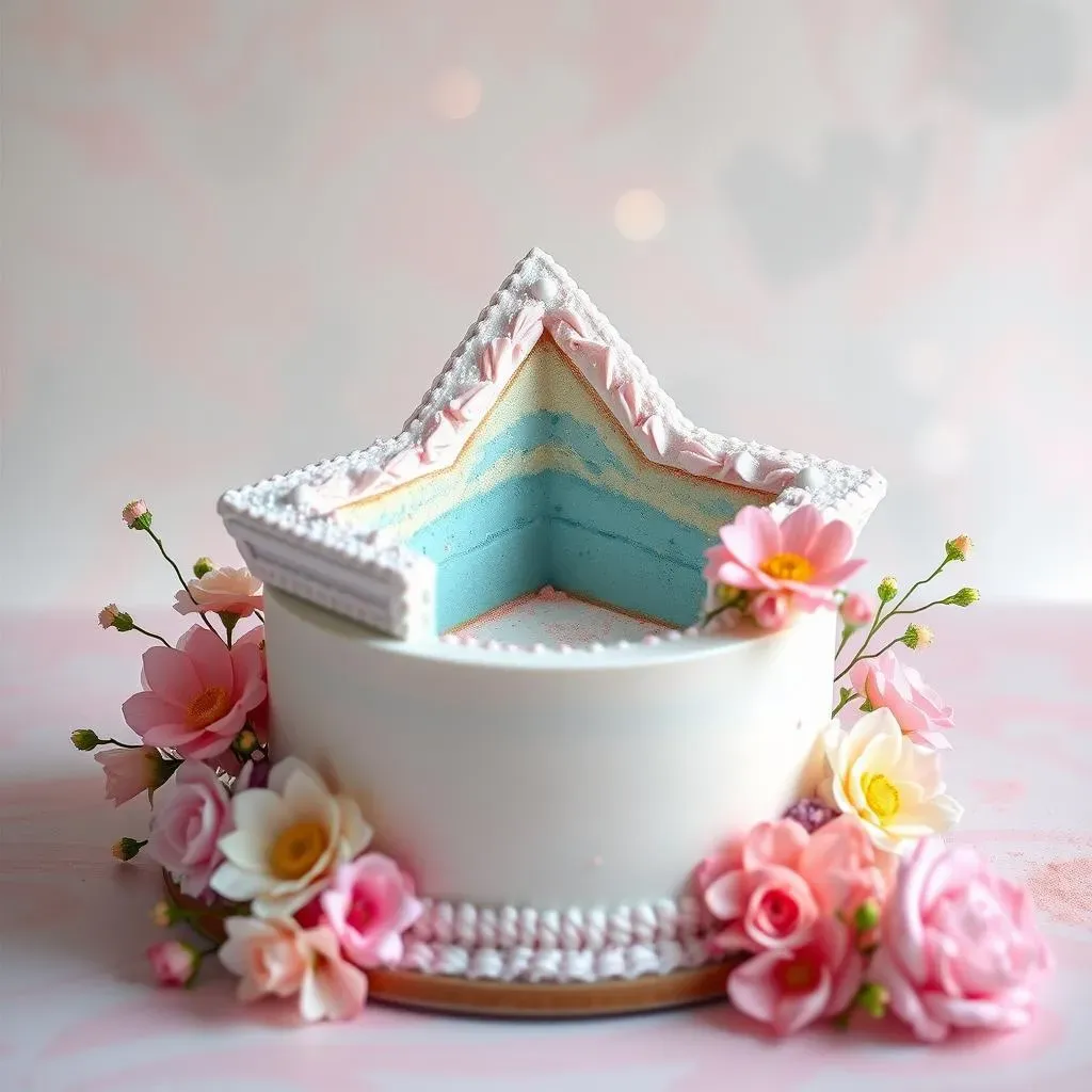 Unique Twinkle Twinkle Little Star Gender Reveal Cake Flavor Combinations